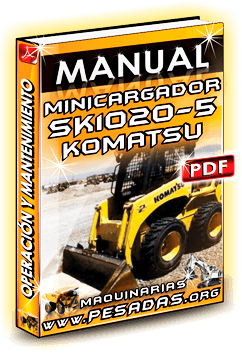 Manual de Operación y Mantenimiento Minicargador SK1020-5 Komatsu