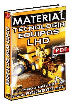 Material Tecnología y Conceptos Equipos LHD Atlas Copco