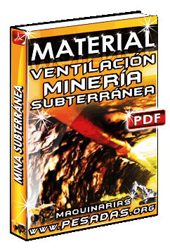 Material Ventilación en Minería Subterránea