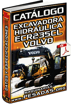 Catálogo de Excavadora Hidráulica ECR235CL Volvo