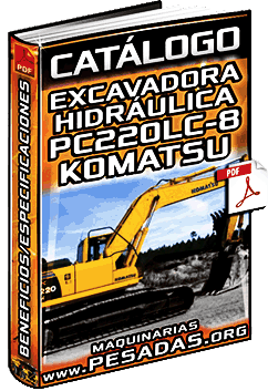 Catálogo de Excavadora Hidráulica PC220LC-8 Komatsu