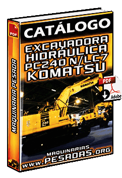 Catálogo de Excavadoras Hidráulicas PC240LC-7 y PC240NLC-7 Komatsu