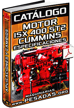 Catálogo de Motor ISX400 ST2 Cummins – Especificaciones y Rendimiento