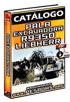 Catálogo de Excavadora Hidráulica y Pala Hidráulica R9350 Liebherr