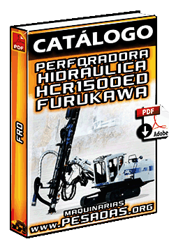 Catálogo de Perforadora Hidráulica HCR1500-ED FRD Furukawa