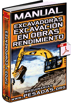 Manual de Excavadoras y Excavación en Obras – Tipos, Partes y Rendimiento