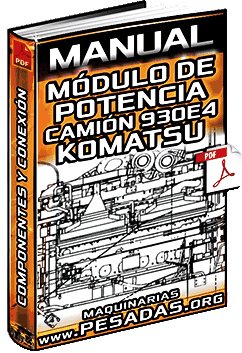 Manual de Módulo de Potencia del Camión 930E-4 Komatsu – Montaje y Desmontaje