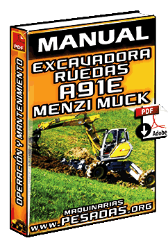 Manual de Operación y Mantenimiento de Excavadora A91E Menzi Muck