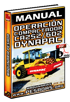 Manual de Operación de Rodillos Compactadores CA252 a CA602 Dynapac