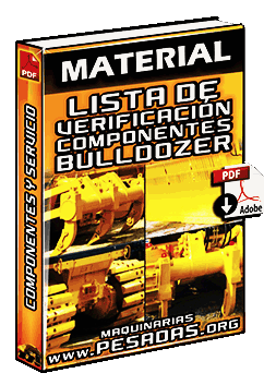 Material: Lista de Verificación de Componentes de Bulldozer Komatsu
