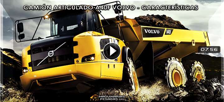 Vídeo del Camión Articulado A40F Volvo – Características y Beneficios