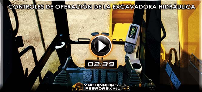 Vídeo de Controles de Operación de la Excavadora Hidráulica