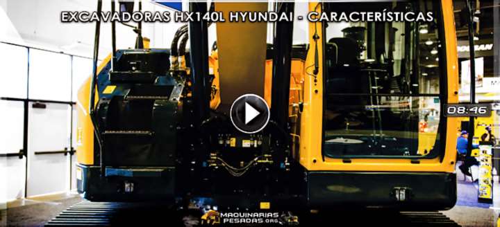 Vídeo de Excavadoras Hidráulicas HX140L Hyundai – Características y Beneficios