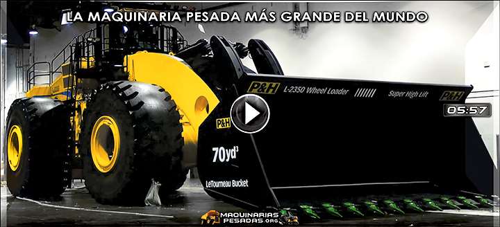 Vídeo: Maquinaria Pesada más Grande del Mundo – Liebherr, Hitachi & Letourneau