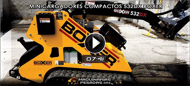 Vídeo de Minicargadores Compactos 532DX Boxer – Beneficios y Características