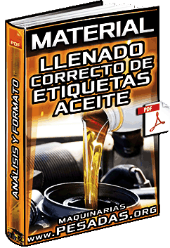 Material: Llenado Correcto de Etiquetas - Aceite, Muestras, Refrigerantes y Análisis