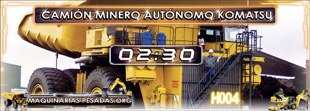 Video de Camiones Mineros Komatsu