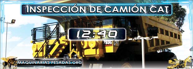 Video de Inspección de un Camión Minero en Campo