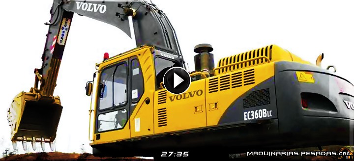 Vídeo de Operación de Excavadora EC360B LC Volvo – Inspección, Cabina y Controles